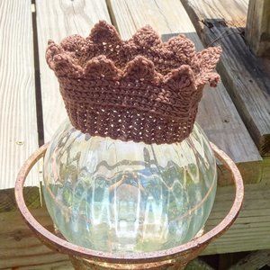 Handmade Crocheted Ear Warmer Crown